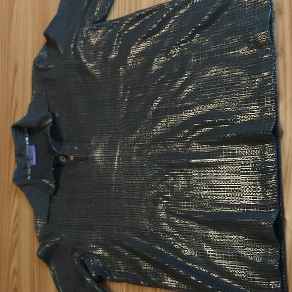 Trussardi jeans long sleeve black polo - Picture 5 of 11